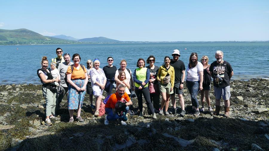 Carlingford Tidy Towns beach clean 1